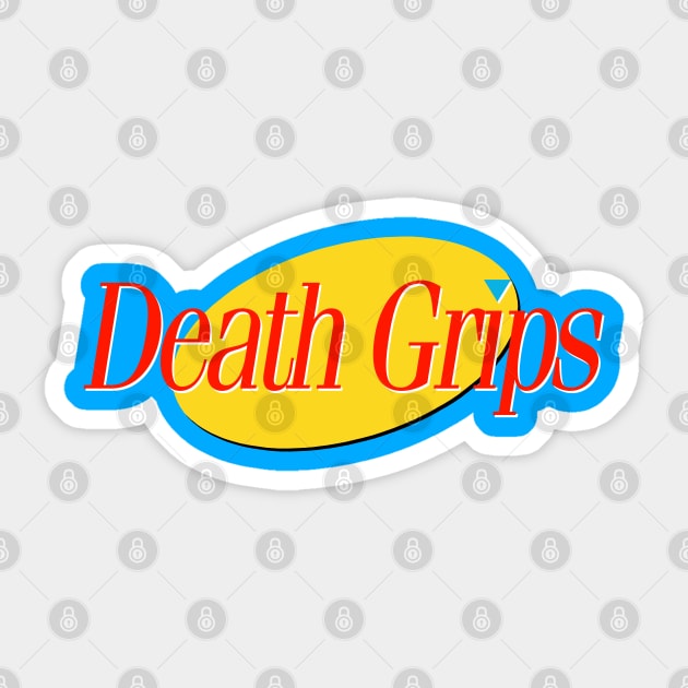 Death Grips Aesthetic 90s Logo Design Sticker by DankFutura